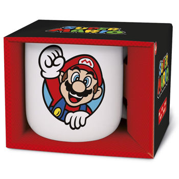 Stor Super Mario Κούπα -Mug Κεραμική Λευκή 400ml 