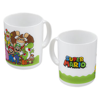 Stor Super Mario - Group Ceramic Mug in Gift Box (325ml)