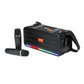 WSTER - WS950 Ασύρματο ηχείο Bluetooth με 2 μικρόφωνα Karaoke – Black
