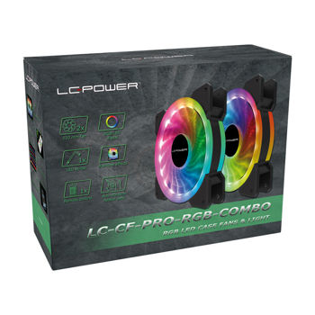 LC Power AiRazor LC-CF-PRO-RGB-COMBO case fan