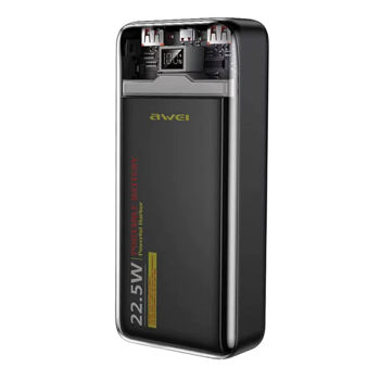 AWEI P78K Power Bank 20000mAh 22.5W Μαύρο