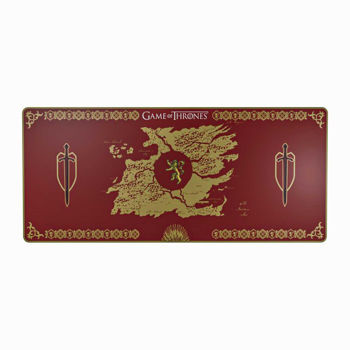 Lexip x Warner Game of Thrones Flexible Mouse Mat XXL, Lannister Edition, Red (90 x 40 cm)