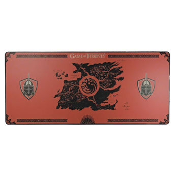 Lexip x Warner Game of Thrones Flexible Mouse Mat XXL, TARGARYEN Edition, Red (90 x 40 cm) 
