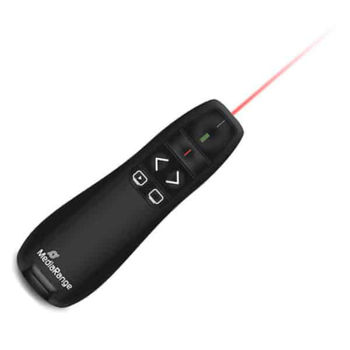 MediaRange Presenter 5-Button Wireless Presenter με Κόκκινο Laser και Πλήκτρα Slideshow (MROS220)