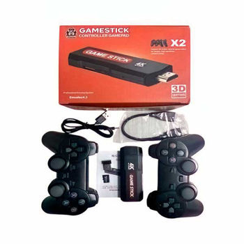 X2 Φορητή κονσόλα παιχνιδιών Stick με 2 χειριστήρια