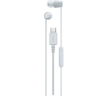 Sony IER-EX15C ενσύρματα ακουστικά ψείρες (in-ear) Type-C White