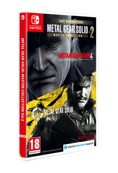 METAL GEAR SOLID MASTER COLLECTION VOL 2 D1 EDITION ( NS )