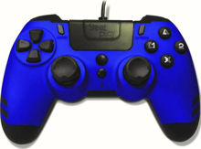Steelplay Metaltech Ενσύρματο Gamepad για PC / PS3 / PS4 Μπλε