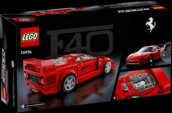 Lego Ferrari F40 Supercar