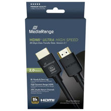 MediaRange Καλώδιο HDMI Ultra High Speed v2.1 - 8K Ultra HD, 48Gbps, 2m