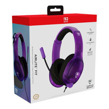 Turtle Beach Airlite Fit Wired Gaming Headset - Ghost Purple [For Nintendo Switch / Switch 2 / PC ] 