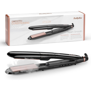 BaByliss ST493E - Ισιωτικό Μαλλιών Ατμού Steam Straight με Κεραμικές Πλάκες