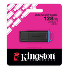 Kingston DataTraveler Exodia G2 128GB USB 3.2 Gen 1 Flash Drive (DTXG2/128GB) - Μαύρο/Μπλε